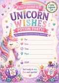 Unicorn Wishes Party Potion Kit